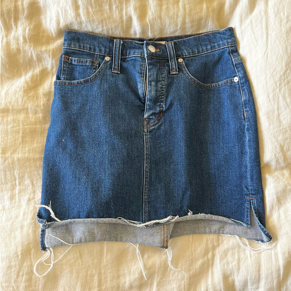 Madewell Jean mini skirt size 26